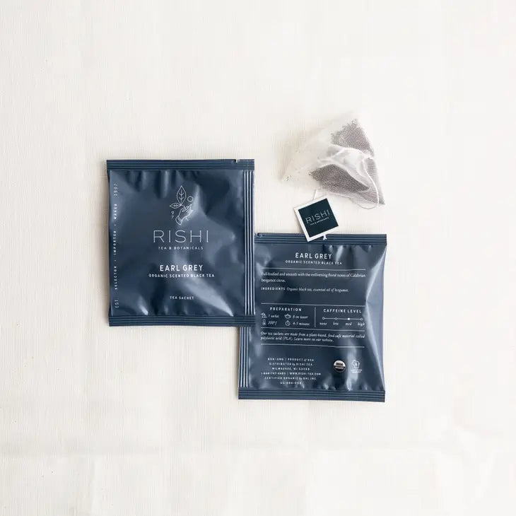Earl Grey Organic Black Tea Sachets