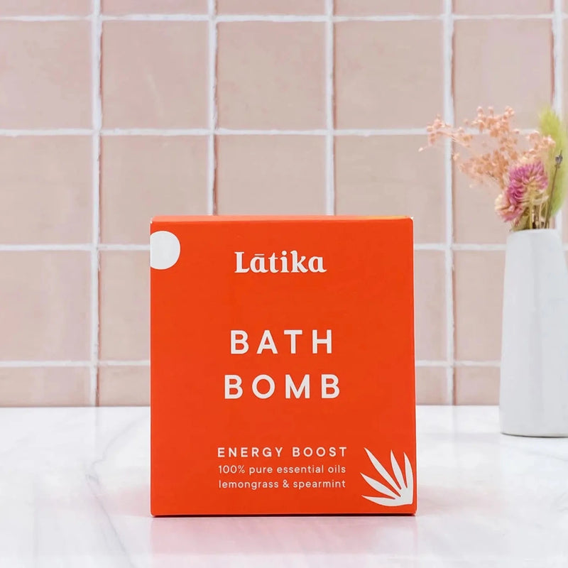 Energy Boost Aromatherapy Bath Bomb
