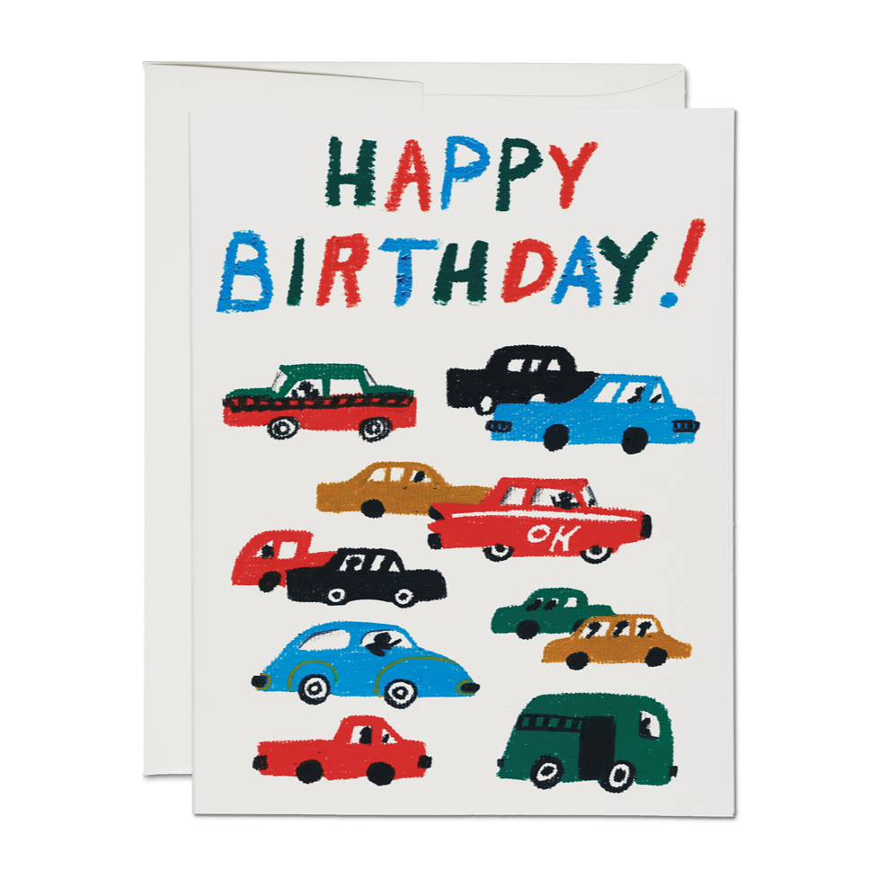Birthday Traffic Card
