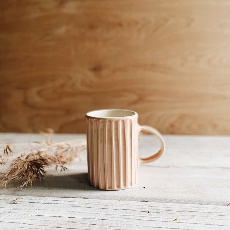 Ceramic Lined Mug in Blush