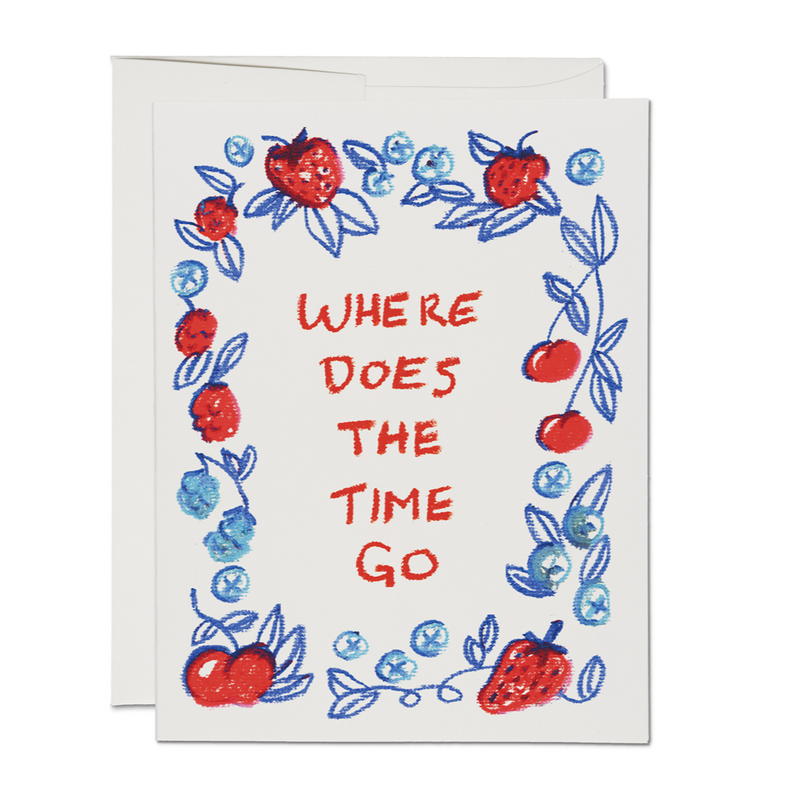 Berry Time Card