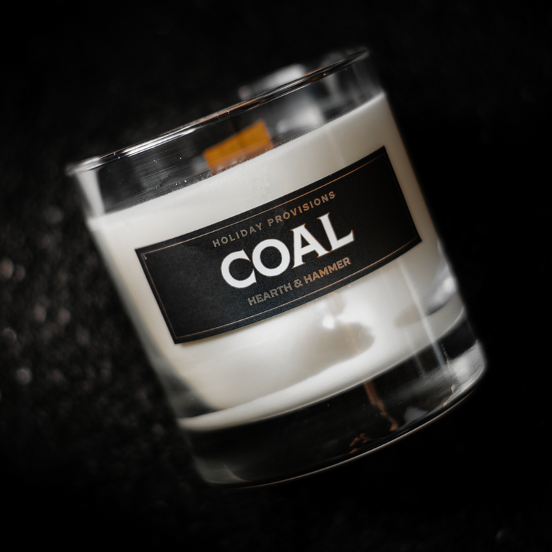 Coal Holiday Soy Candle