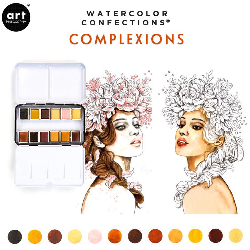 Complexion Watercolor Confections