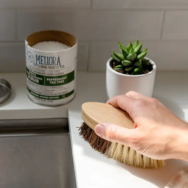 Oval Eco Cleaning Brush | Bamboo, Sisal & Coconut