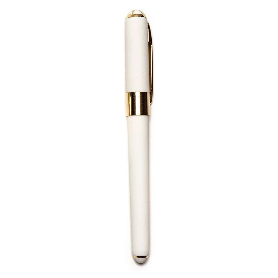 White Monaco Ballpoint Pen